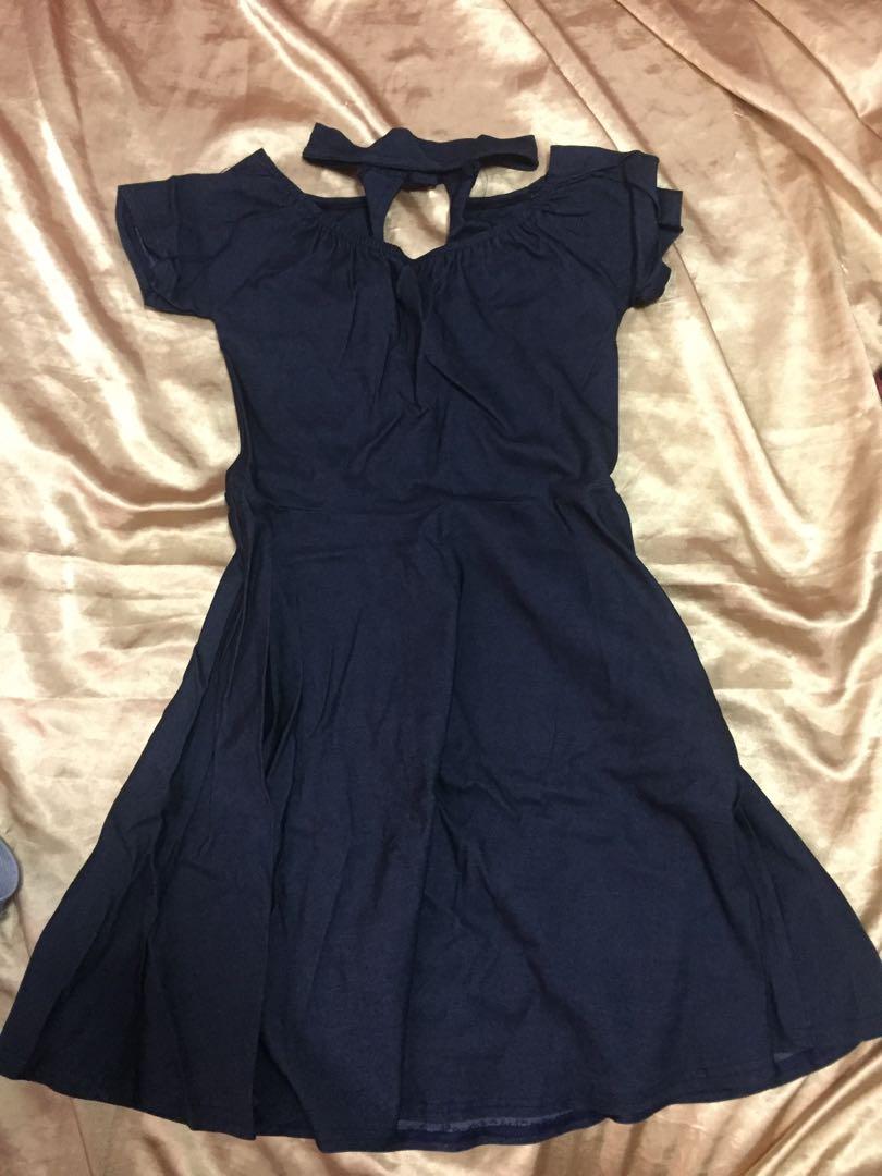 Denim dress (Category: Dresses) located in Quezon City. Submitted by micamed (Listing ID 209553056, Image 1). Description: .