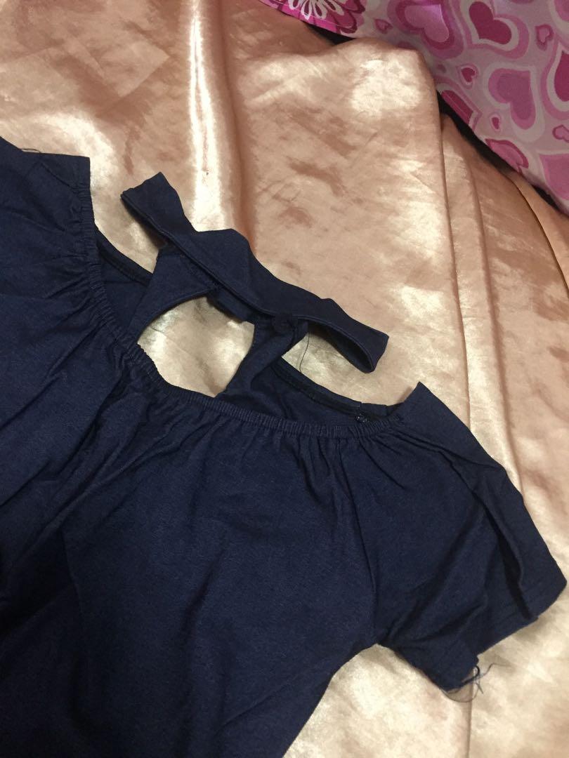 Denim dress (Category: Dresses) located in Quezon City. Submitted by micamed (Listing ID 209553056, Image 3). Description: .