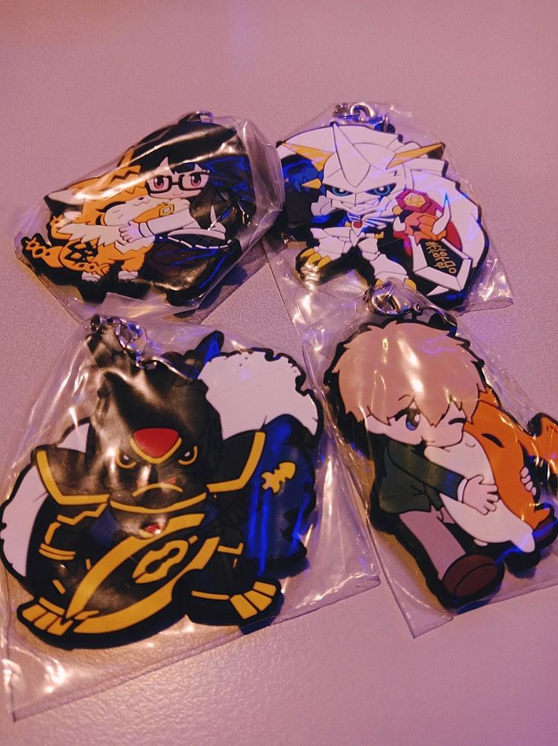 Get Wallpaper Wts Digimon Adventure Tri Capsule Rubber Mascot Toys Games For iPhone