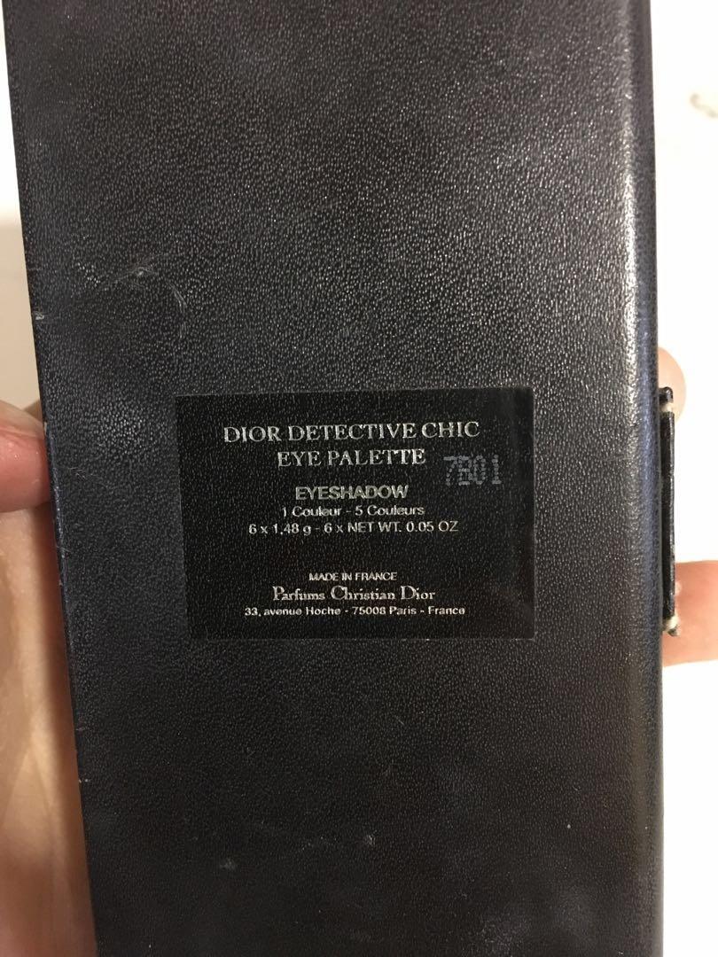Dior Detective Chic Eye Palette Beauty Personal Care Face Makeup on Carousell