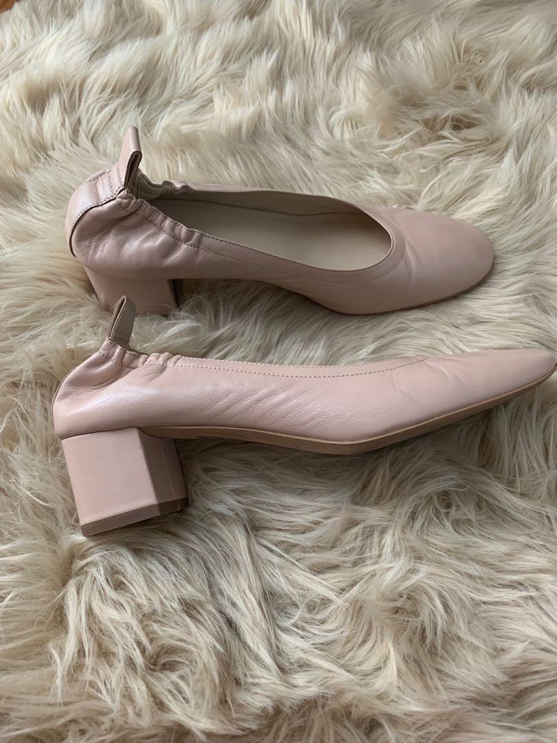Everlane The Day Heel in Pale Rose Women s Fashion Footwear Heels on Carousell