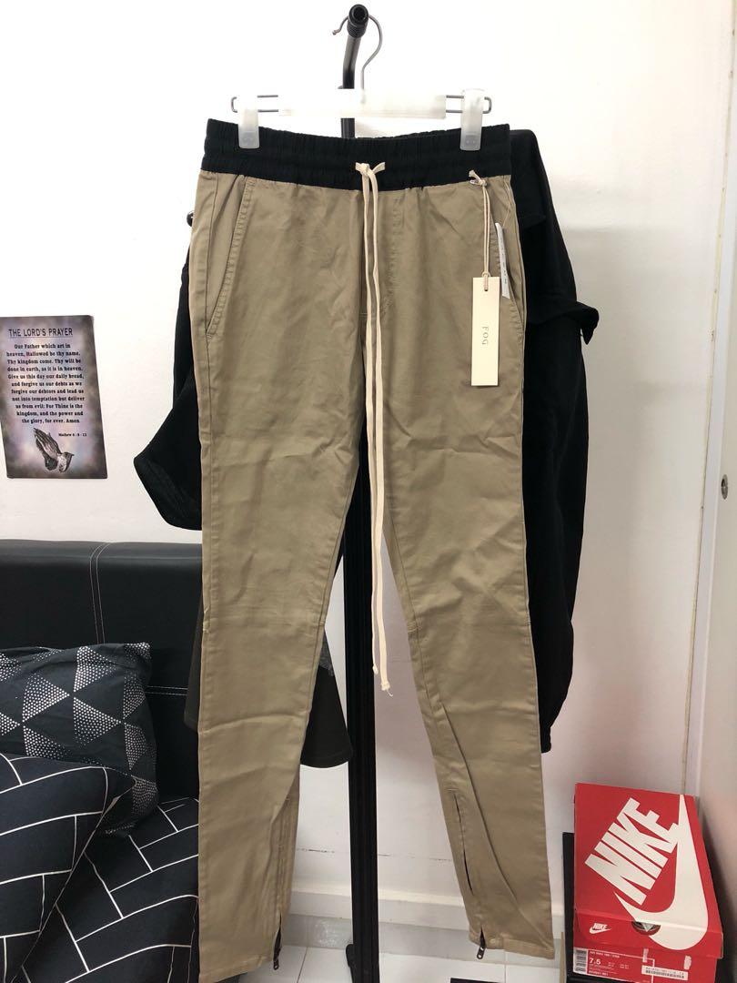 Fear of god pacsun chinchilla trousers 