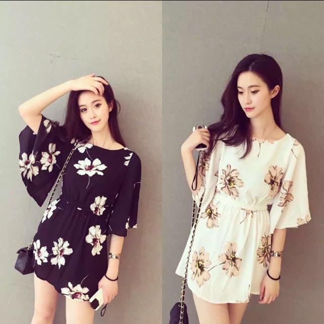 Chiffon bell sleeve sales sheath dress