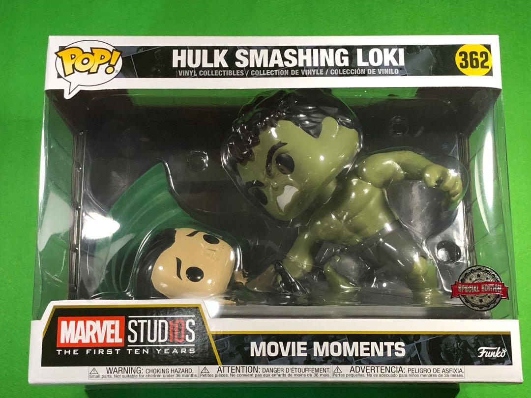 hulk smashing loki funko pop