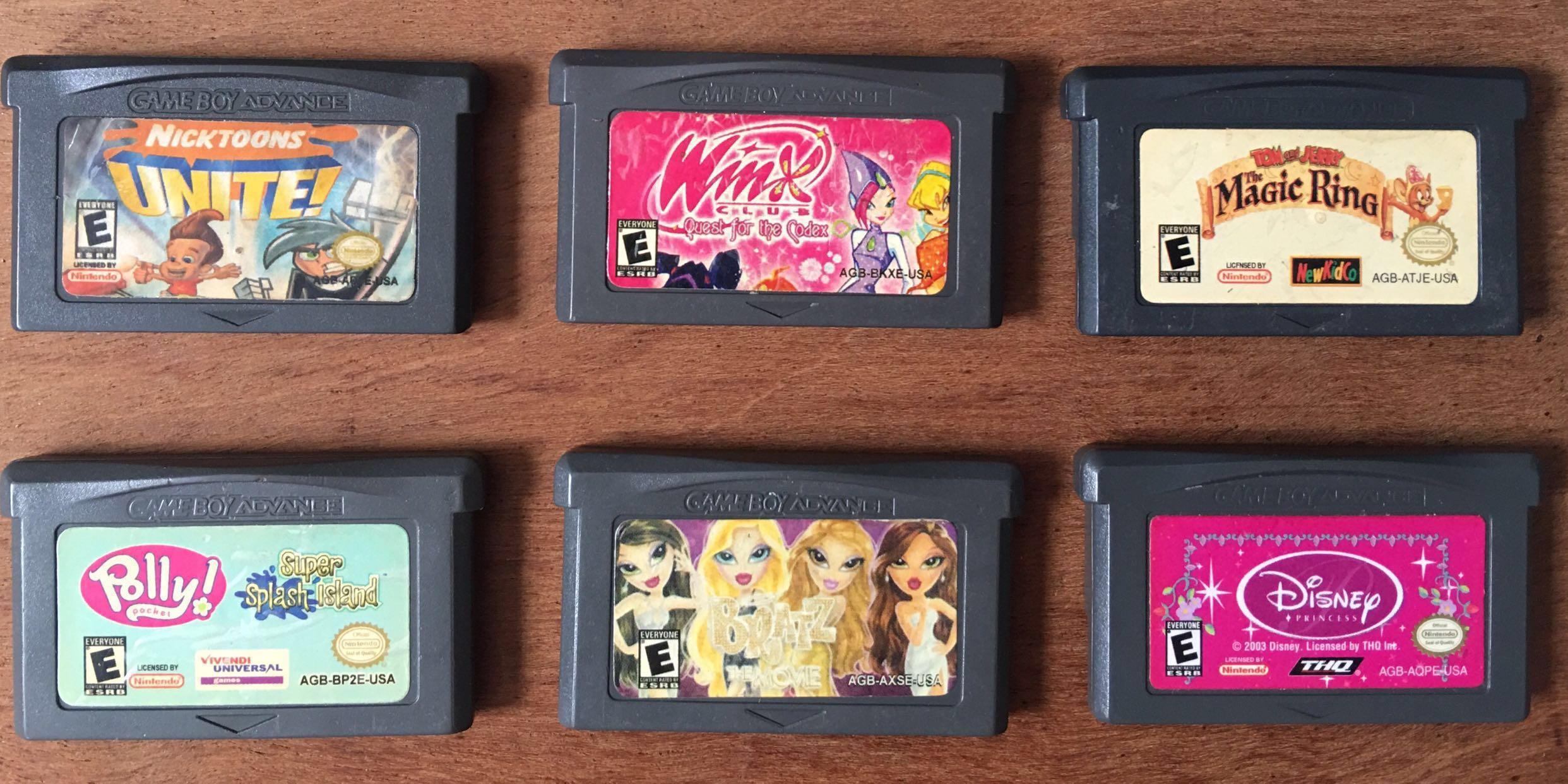 Gameboy Advance Sp Game Cartridge Toys Games Video Gaming