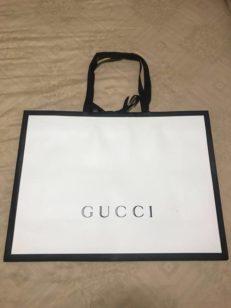 Gucci carry bag paper store