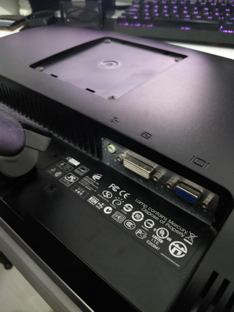 HP 2009f 1080p Monitor (Not Turning on), Computers & Tech, Parts