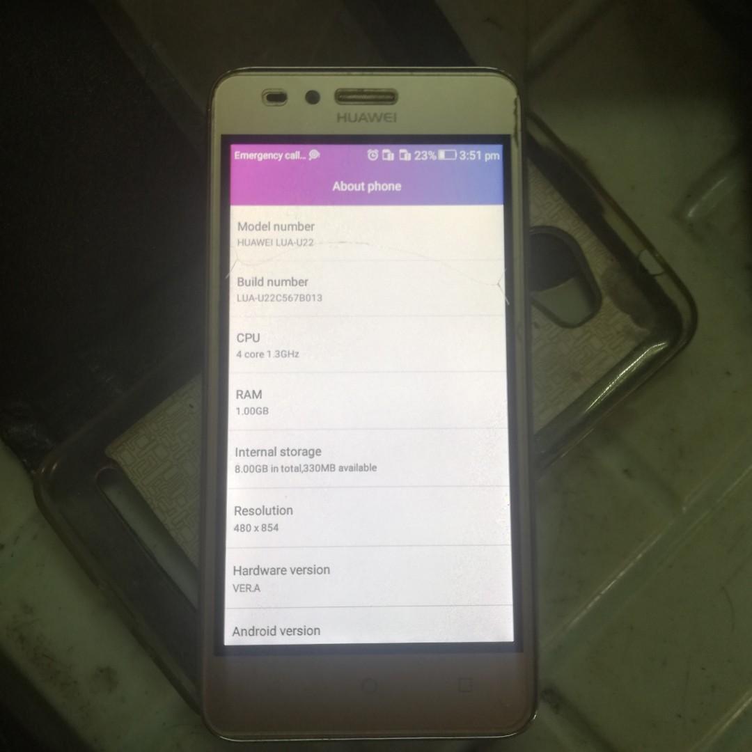 HUAWEI LUA U22 Mobile Phones Gadgets Mobile Phones Android