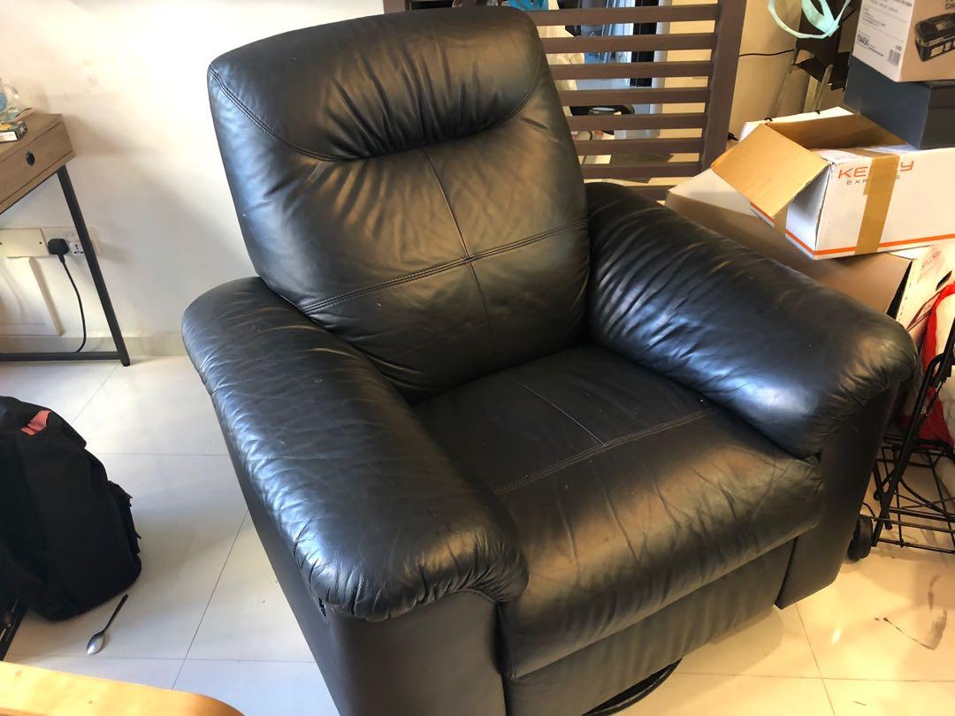 IKEA recliner, Furniture & Home Living, Furniture, Chairs on Carousell