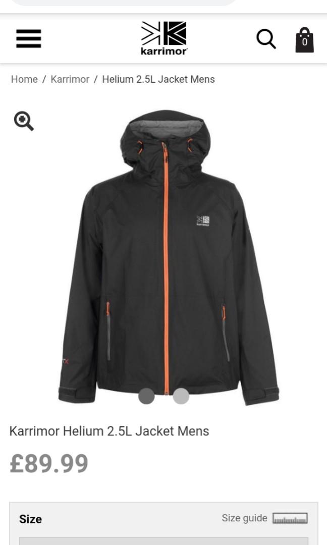Karrimor helium store 2.5 l jacket