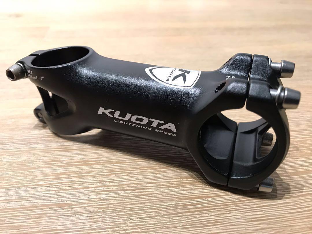 gips Onaangeroerd vals Kuota 90mm/ 7deg Bike Stem mint condition, Sports Equipment, Bicycles &  Parts, Bicycles on Carousell