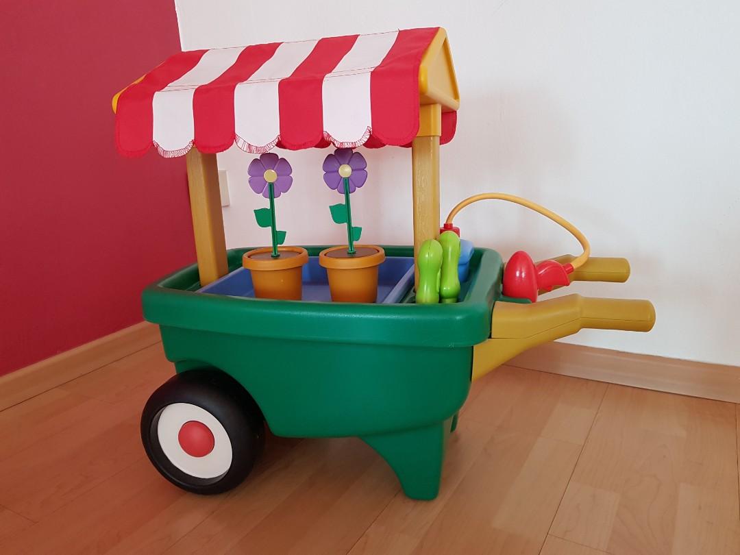little tikes garden cart and wheelbarrow