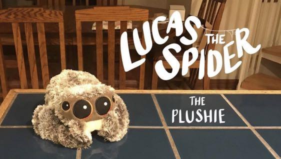 lucas the spider soft toy