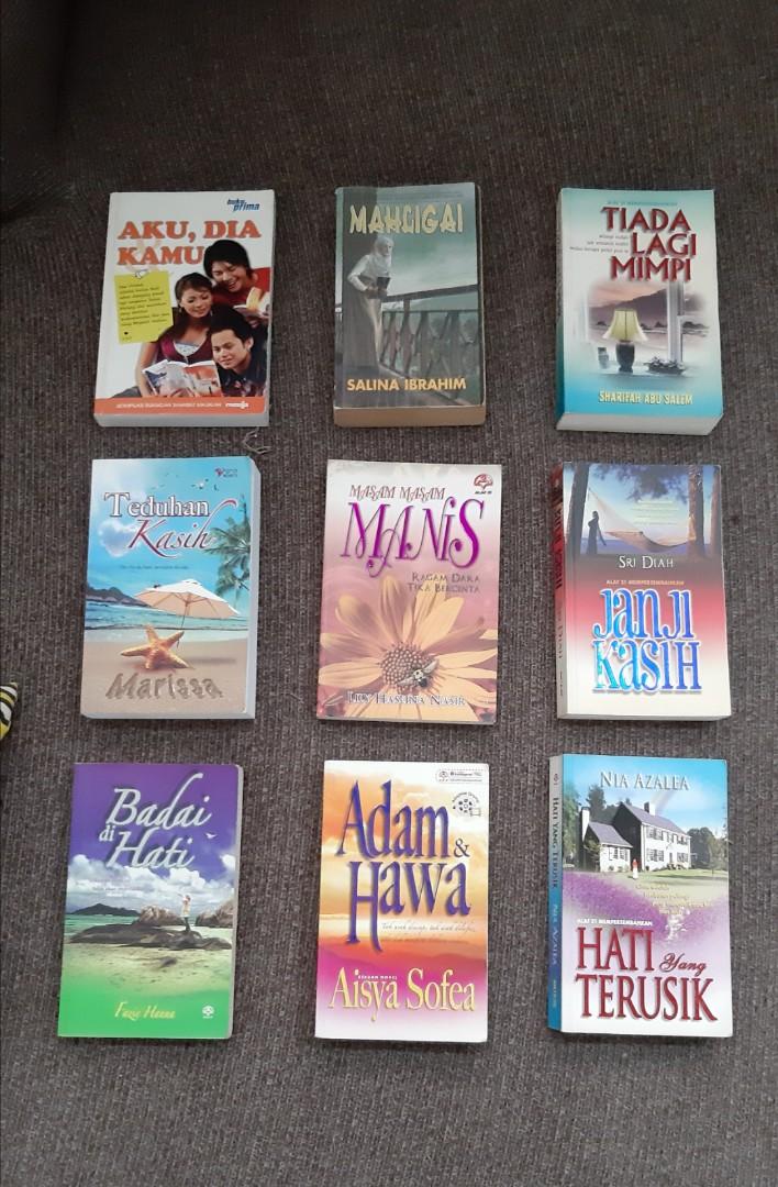Malay Novel Books Stationery Magazines Others On Carousell