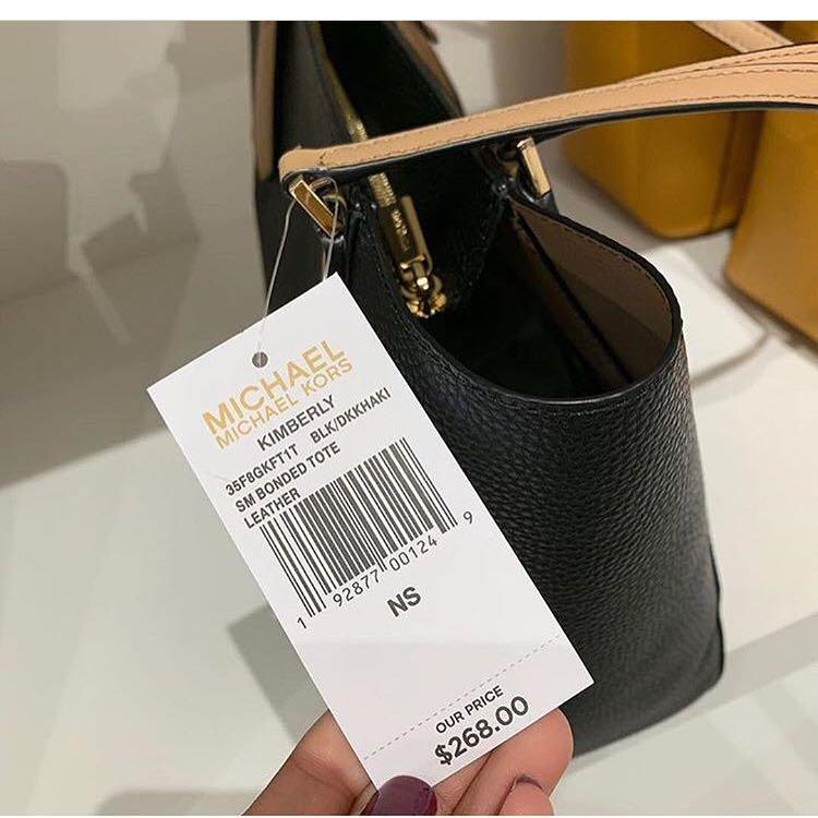 Michael kors kimberly bonded tote cheap
