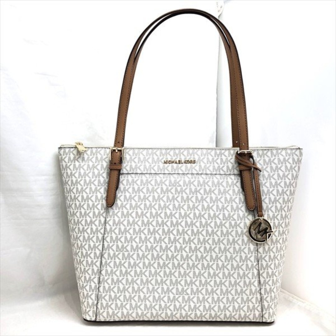 mk tote bag with zipper