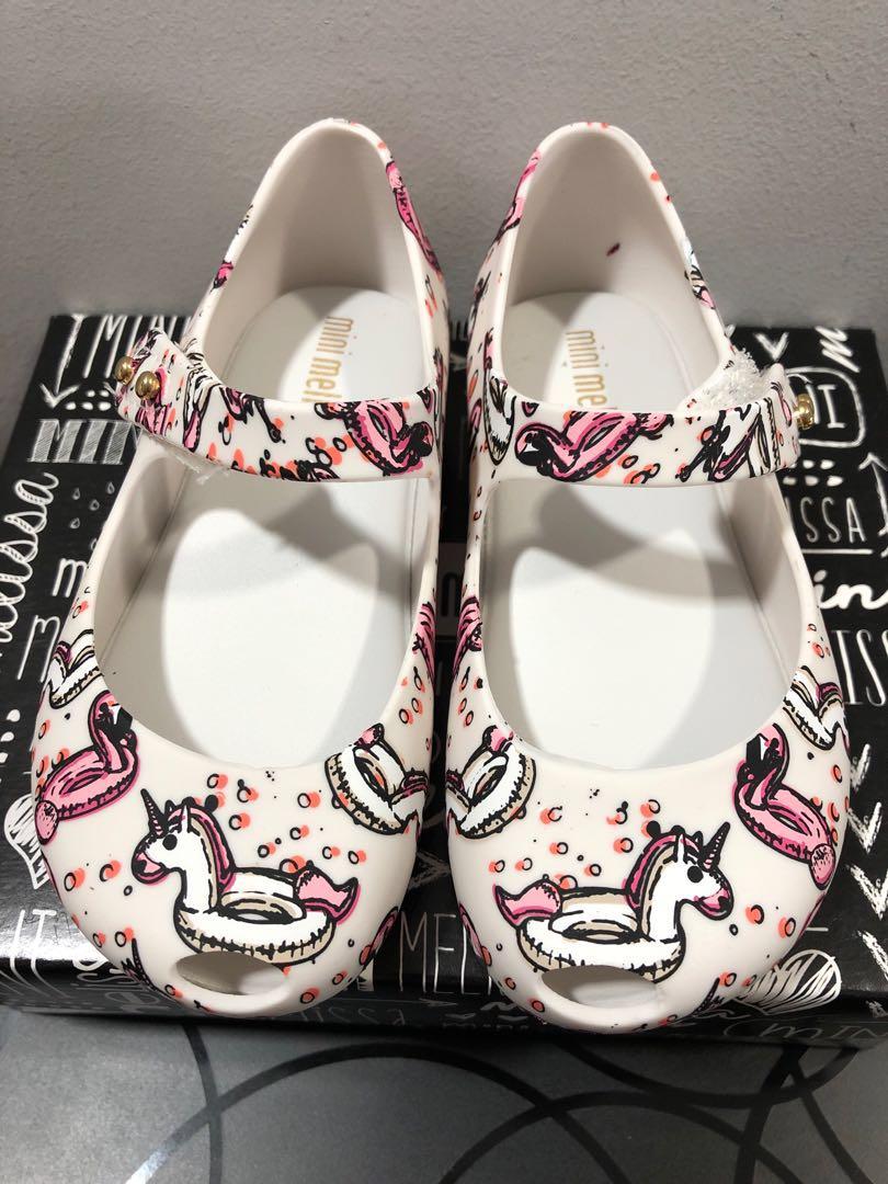 Mini Melissa Ultragirl Unicorn Print Babies Kids Babies Kids Fashion on Carousell