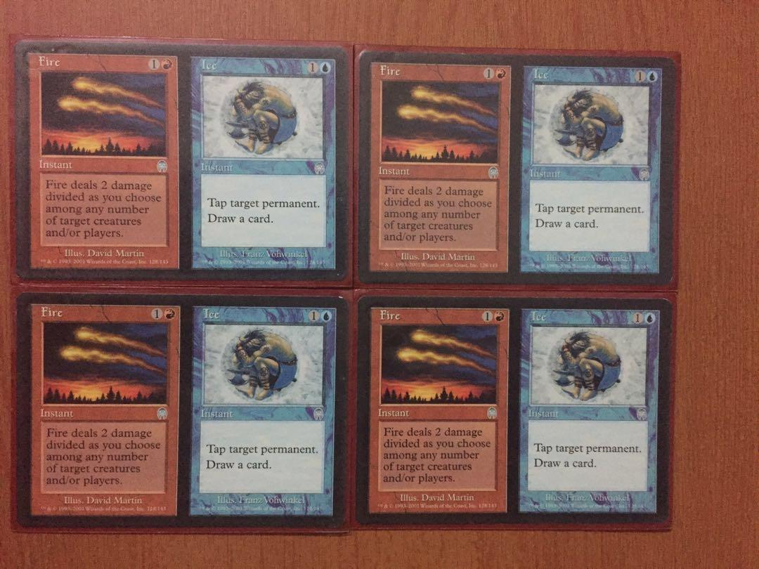 MTG - Cloud of Faeries, Sigil of Sleep, Fire // Ice, Hobbies & Toys, Toys &  Games on Carousell