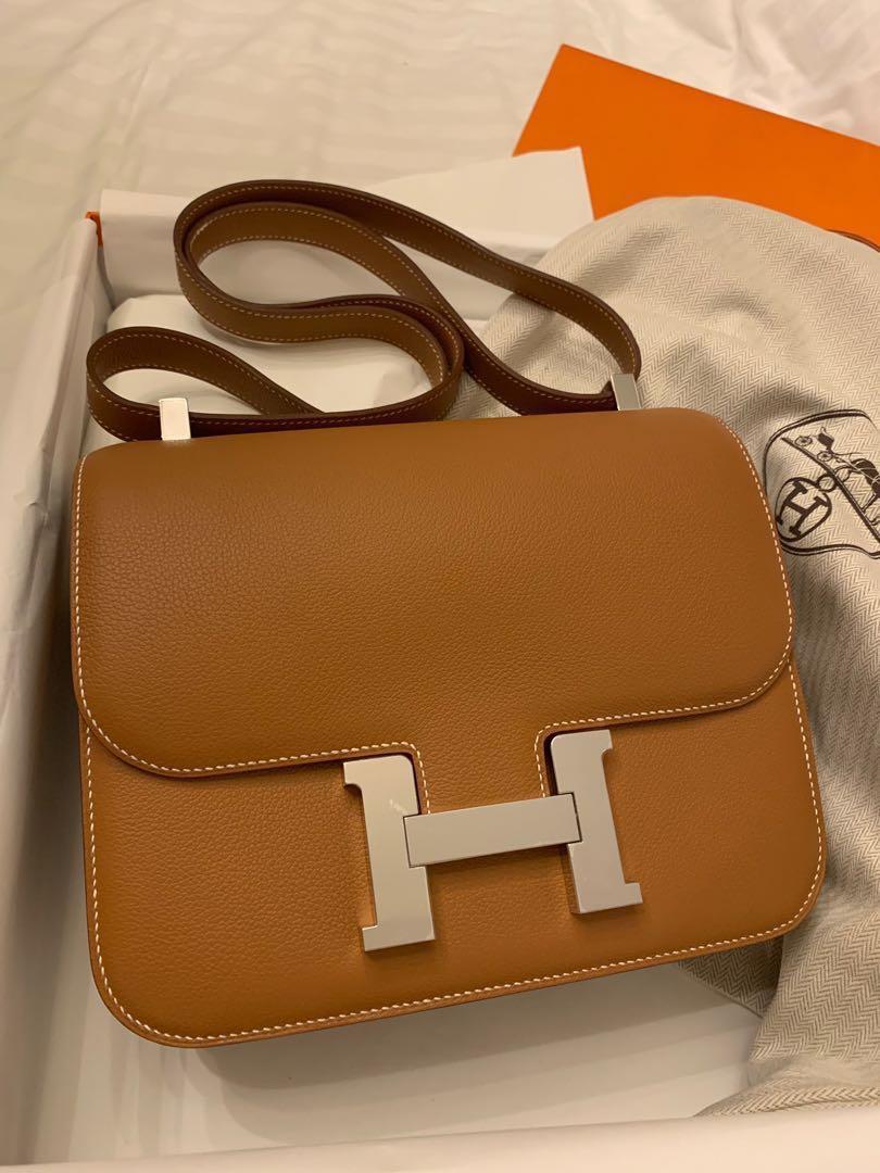Hermes constance gold discount