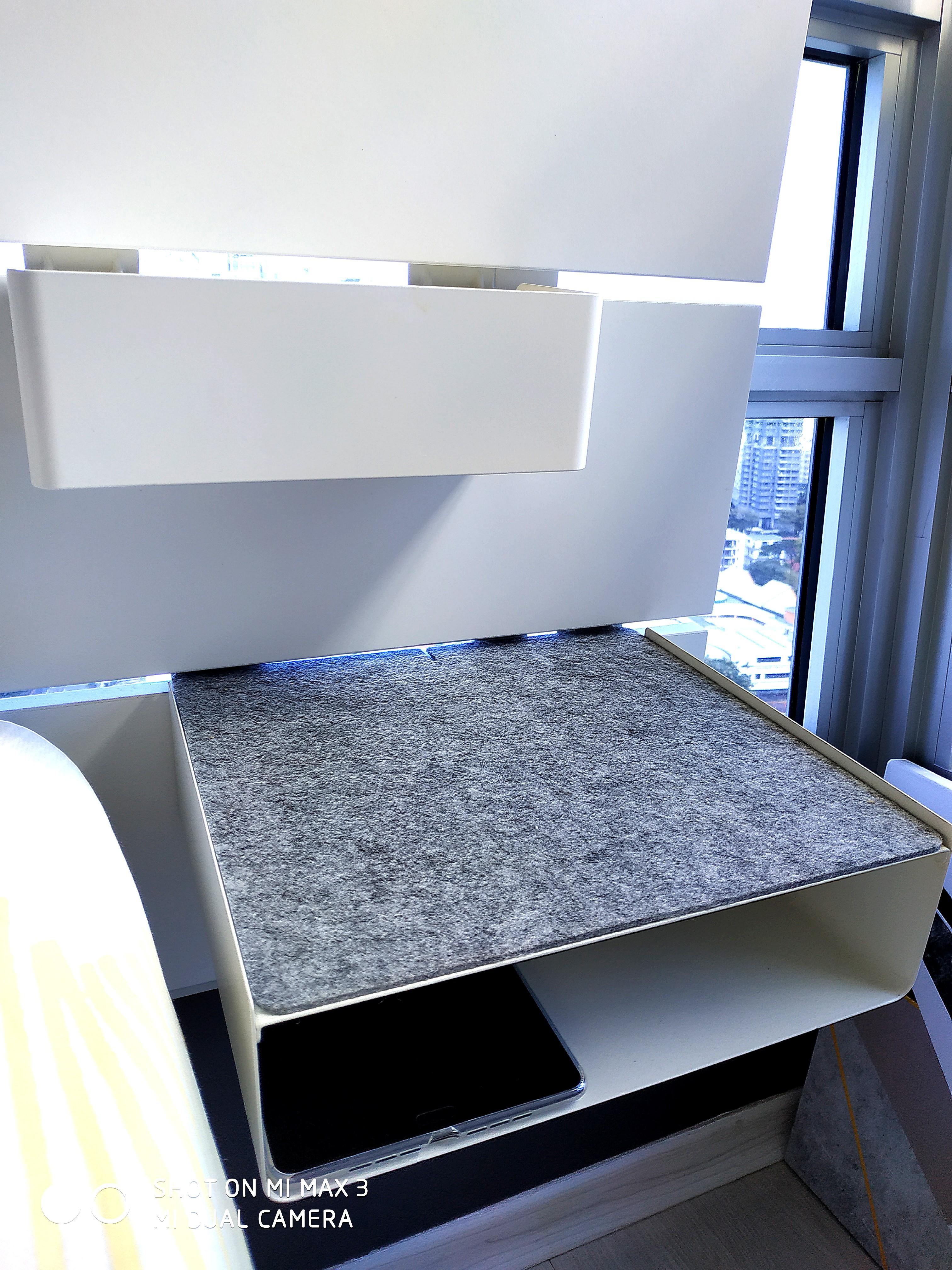 Nordli Ikea Headboard W Shelvings Furniture Beds Mattresses On