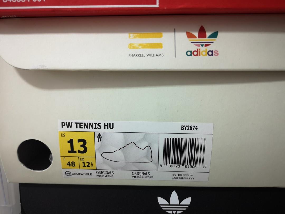 Onhand US13 UK12.5 Pharrell Tennis Hu BY2674 UOBPayNow