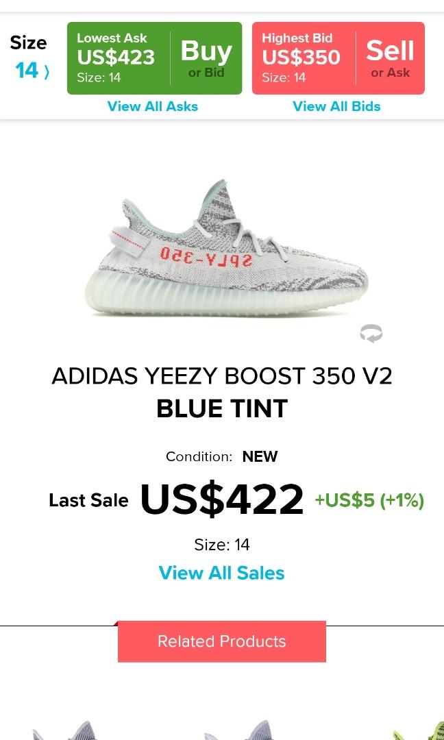 yeezys size 14 for sale