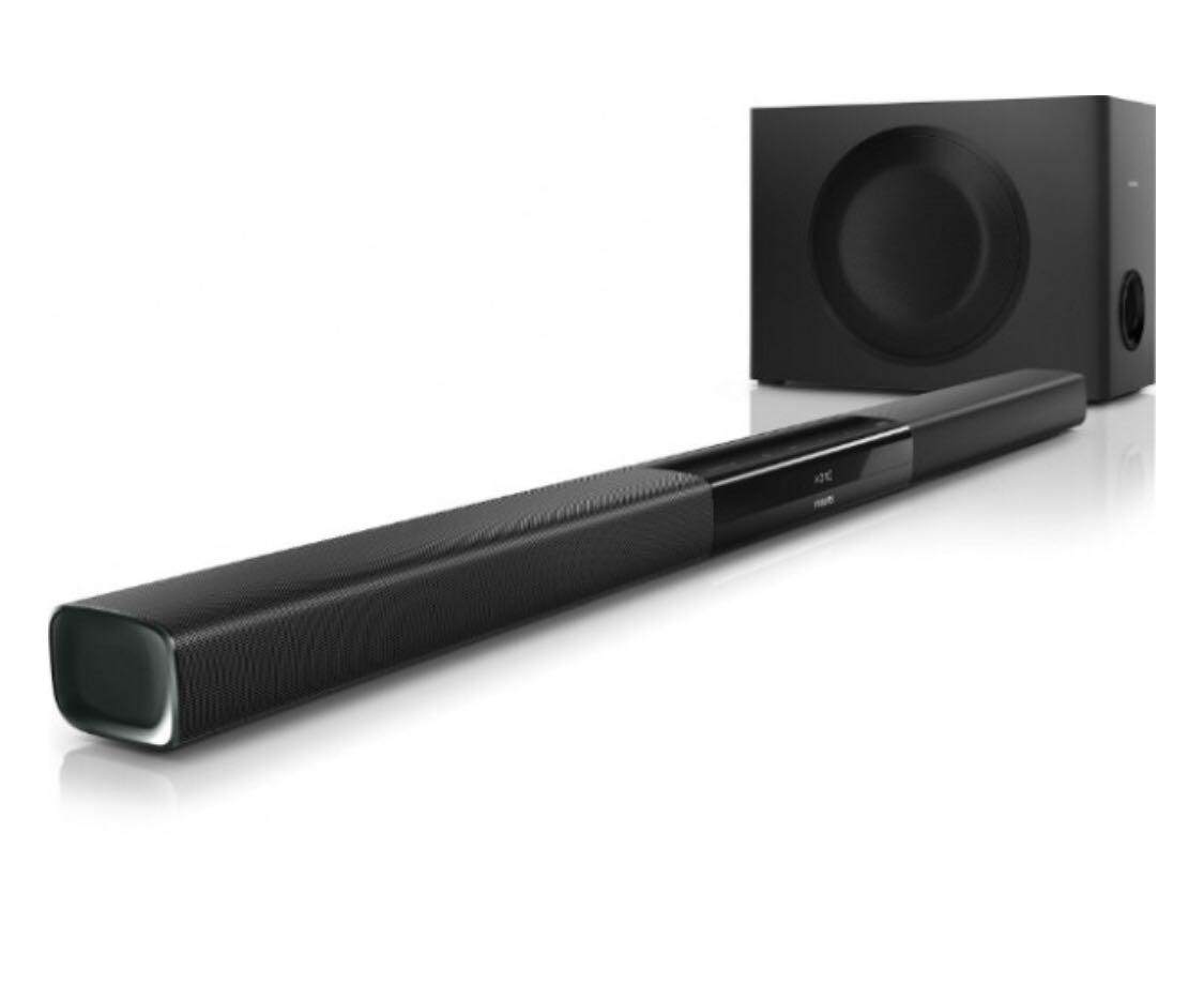 Philips Soundbar HTL5140 subwoofer Bluetooth hdmi TV speakers, Audio