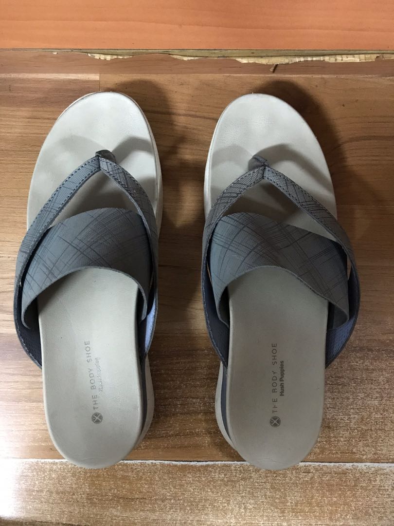 Preloved sandal hush puppies the body shoe #sandalbranded #sandalempuk,  Fesyen Wanita, Sepatu di Carousell