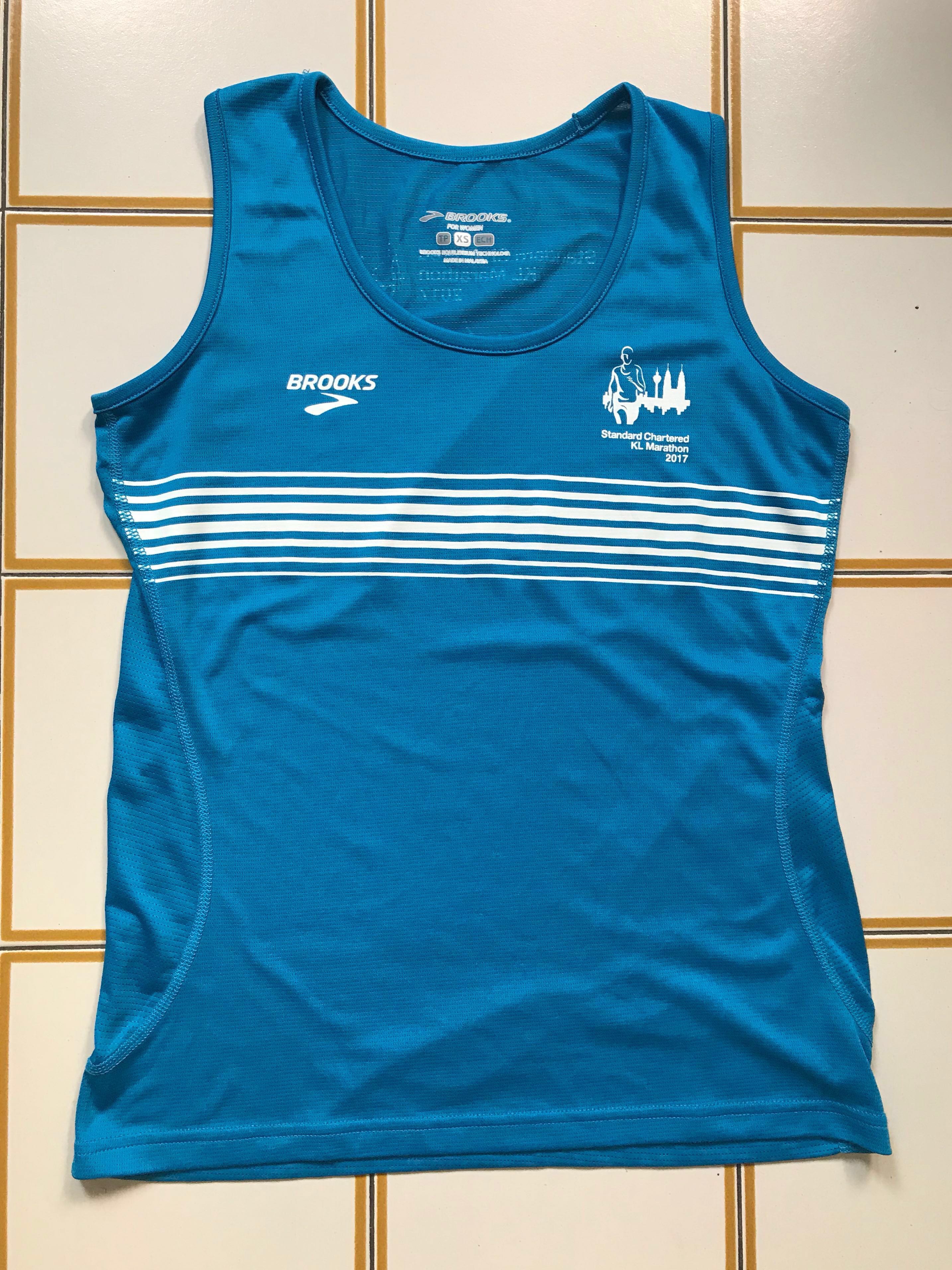 Race Singlet Standard Chartered Kl Marathon 2017 Men S Fashion Activewear On Carousell