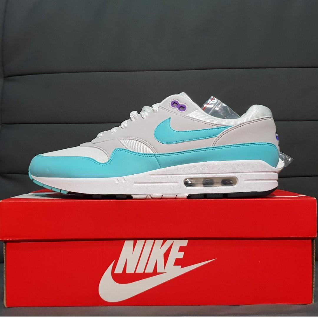 nike air max 1 anniversary aqua