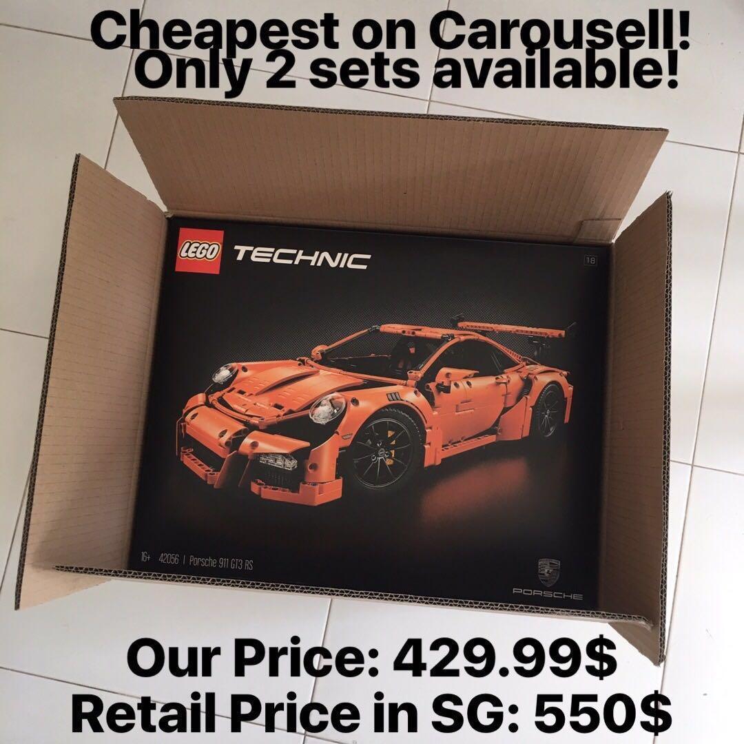 Ready Stock Lego Technic Set 42056 Porsche 911 Gt3 Rs Toys