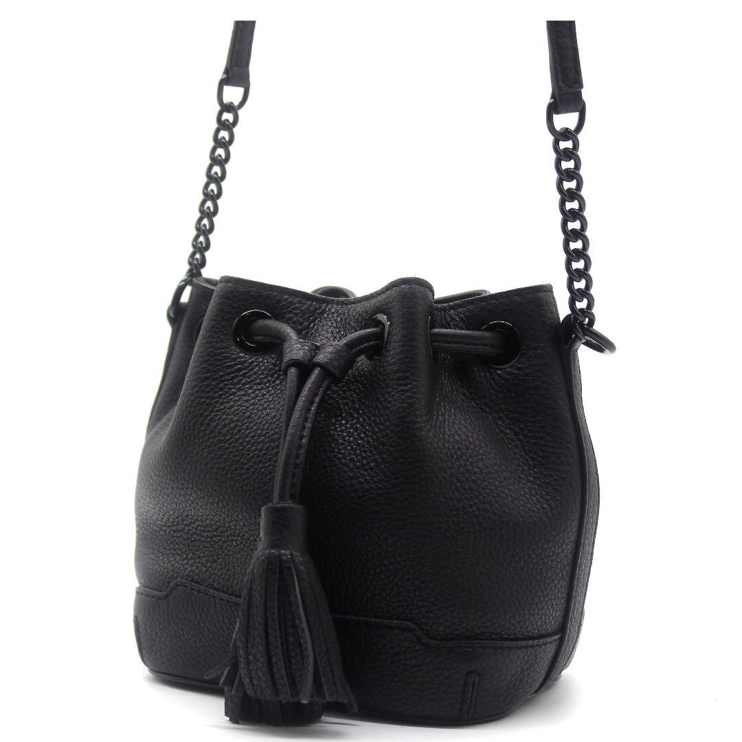 Rebecca Minkoff Micro Lexi Bucket Black Women s Fashion Bags Wallets Cross body Bags on Carousell