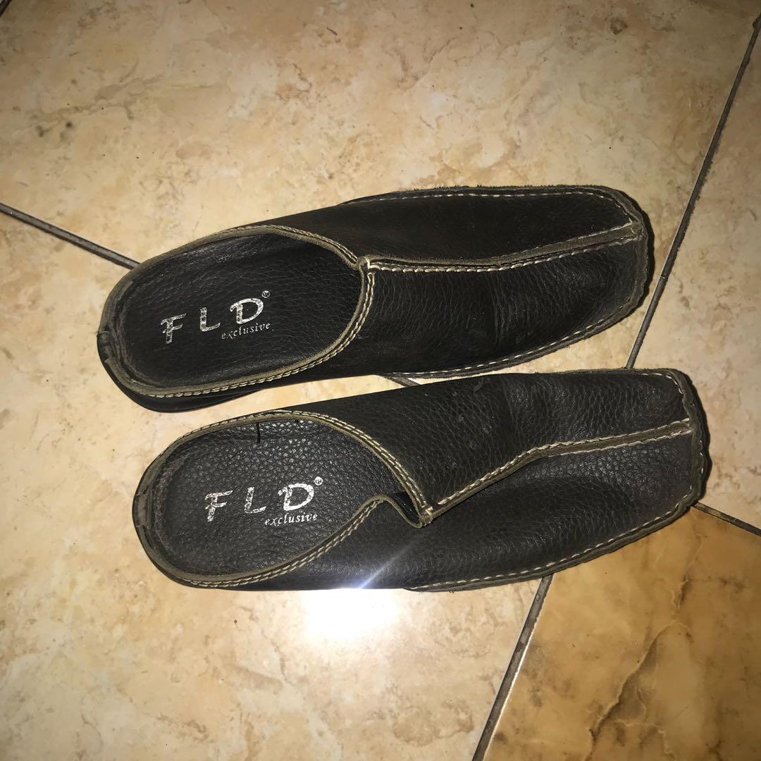 Sandal Selop Pria Fladeo Kulit Asli Fesyen Pria Sepatu Sandal Di Carousell