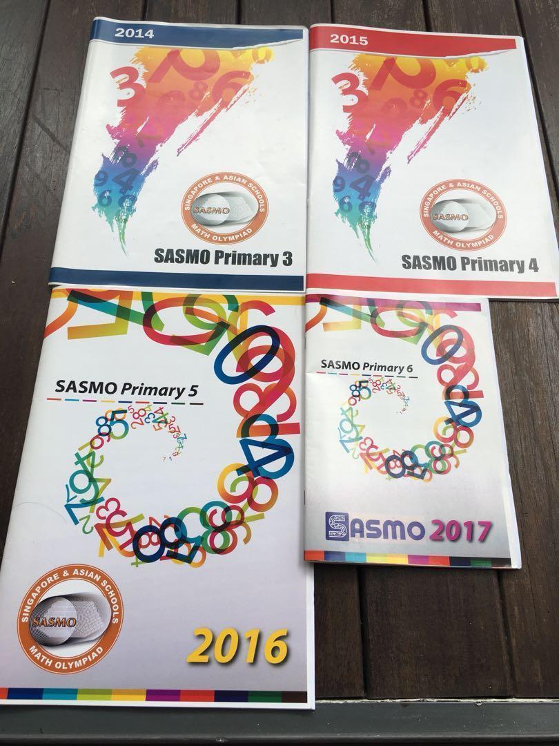 SASMO Maths Olympiad Past year papers, Hobbies & Toys, Books & Magazines, Assessment Books on