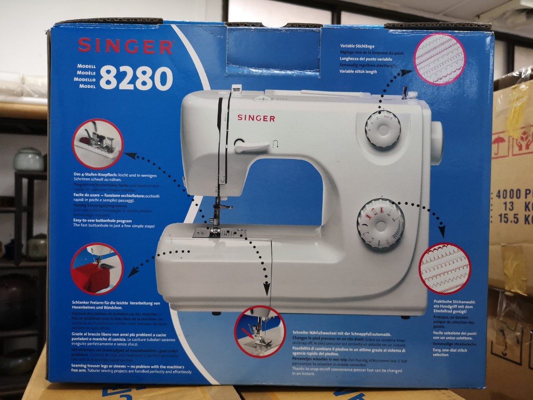 Singer 8280 Sewing Machine, Hobbies & Toys, Stationery & Craft, Craft