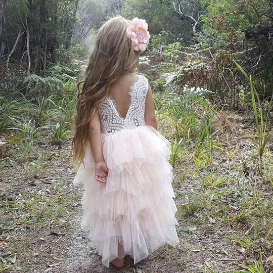bohemian flower girl dresses for sale