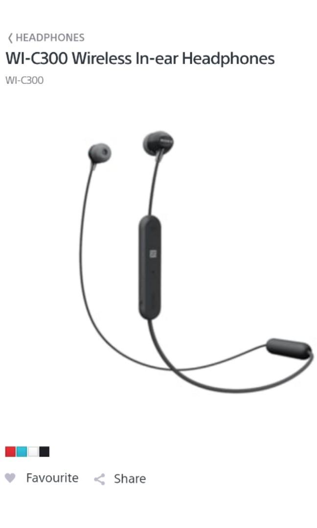 Sony wi c300 headphones cheap