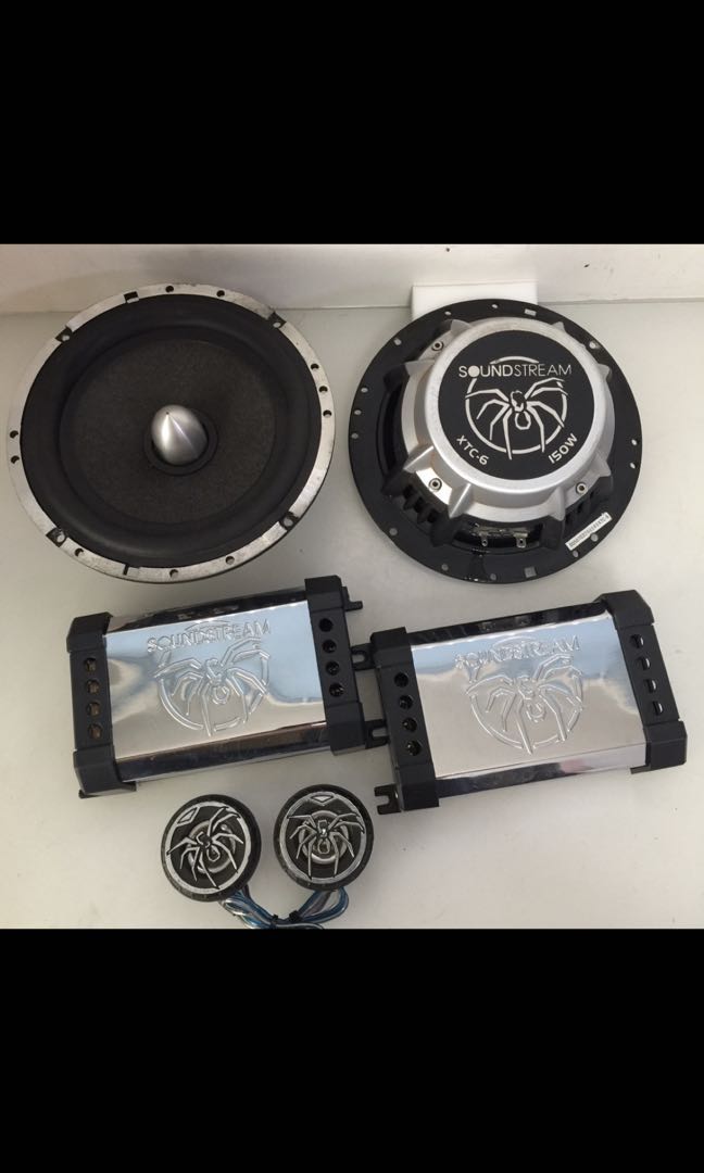 Soundstream XTC.6 61/2" 2Way Xstream Series Component System. Car