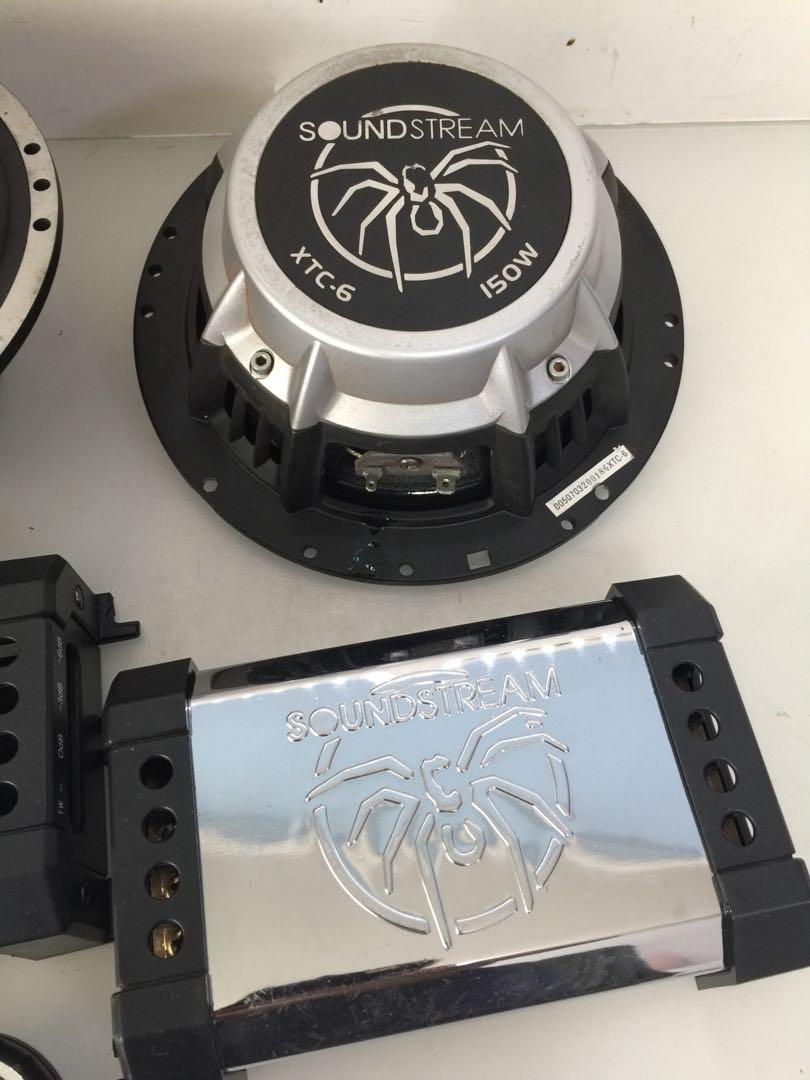 Soundstream XTC.6 61/2" 2Way Xstream Series Component System. Car