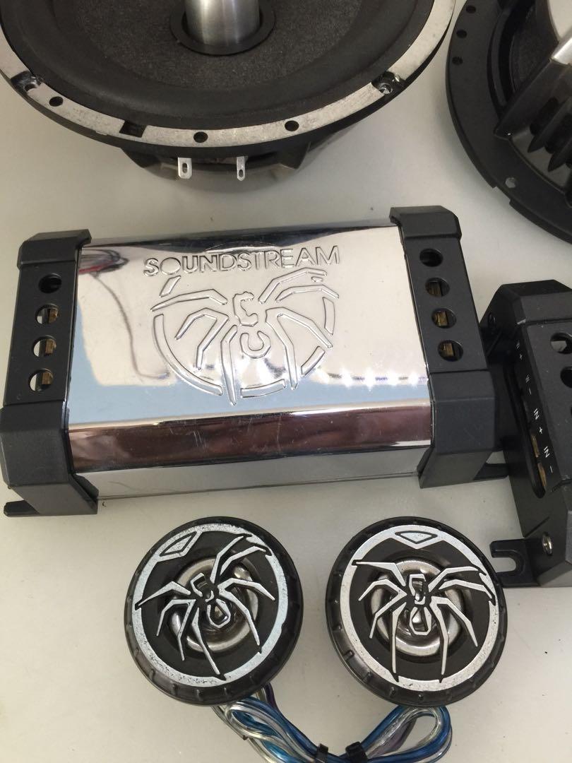 Soundstream XTC.6 61/2" 2Way Xstream Series Component System. Car