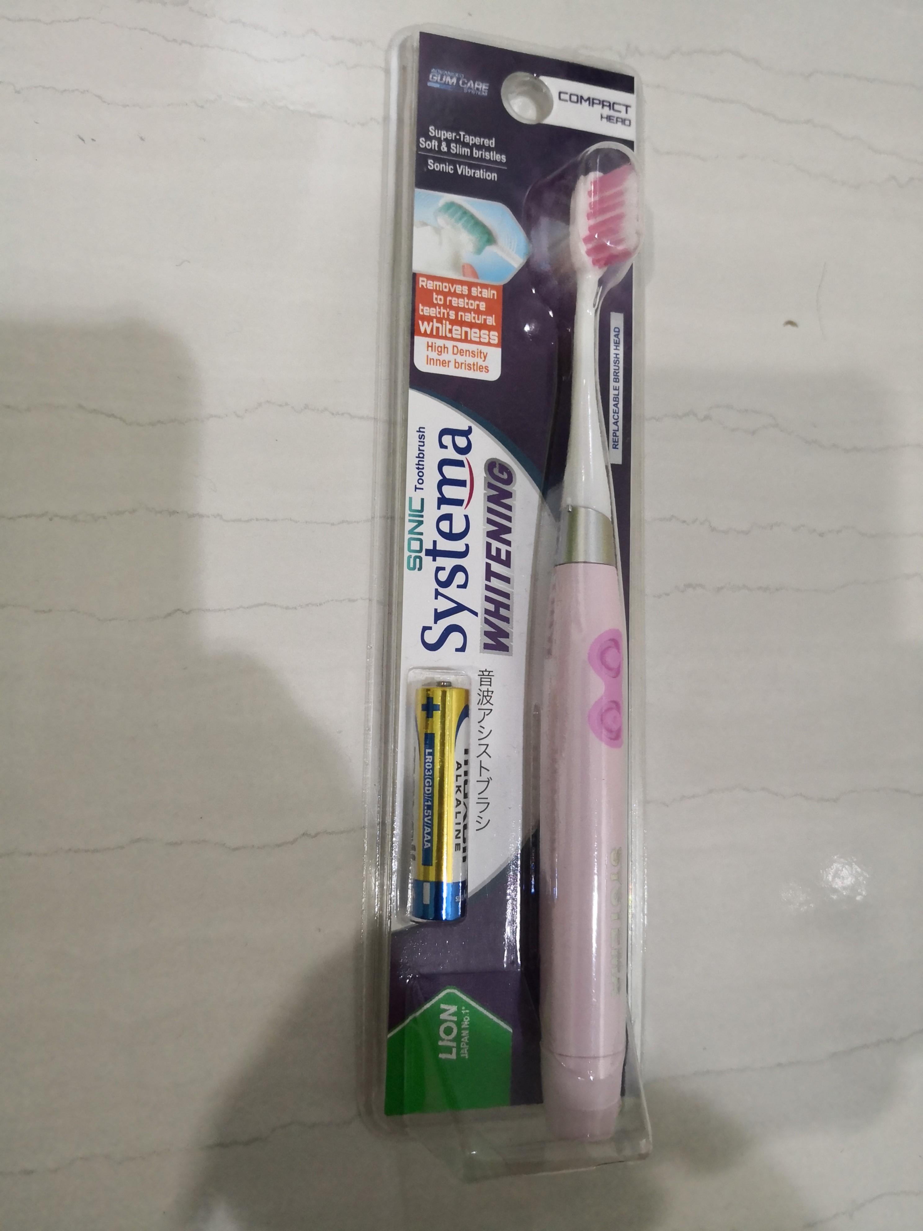 systema electric toothbrush