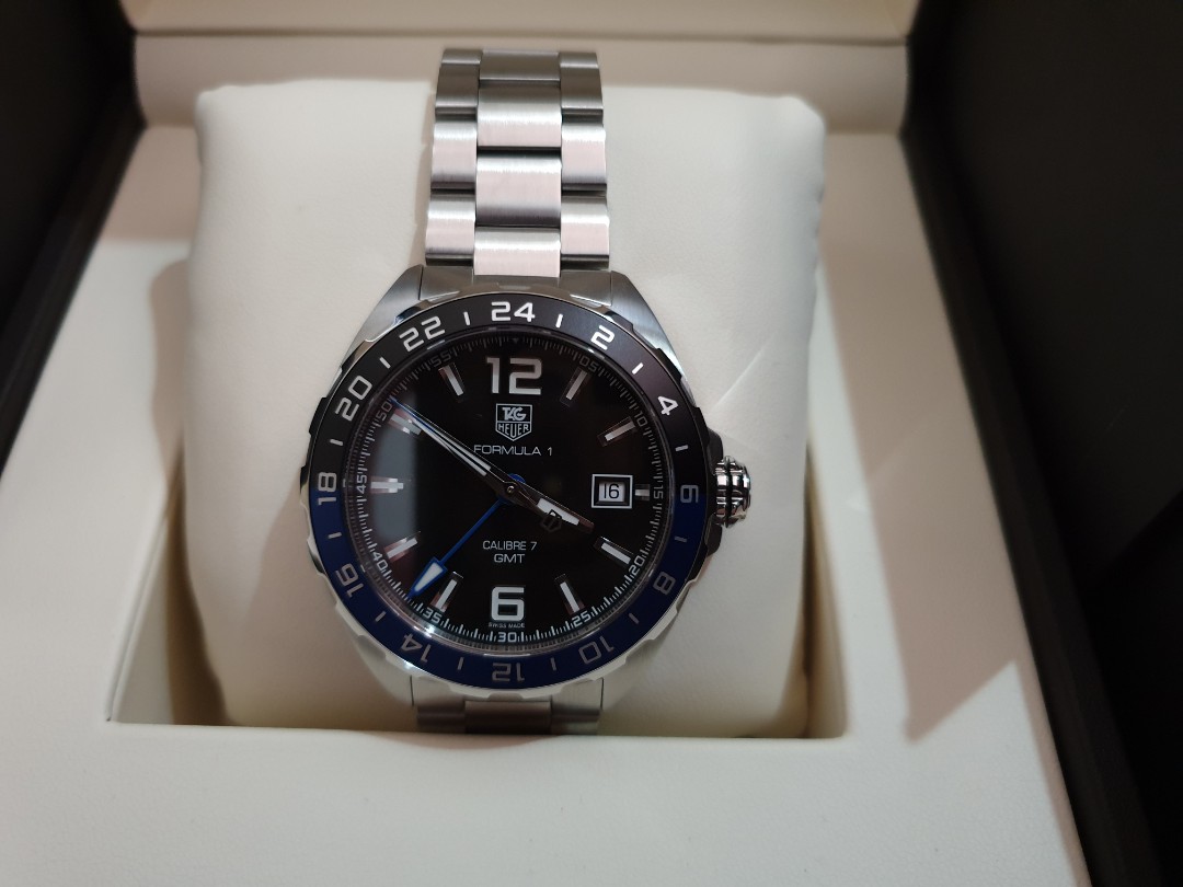 tag heuer formula 1 calibre 7 gmt