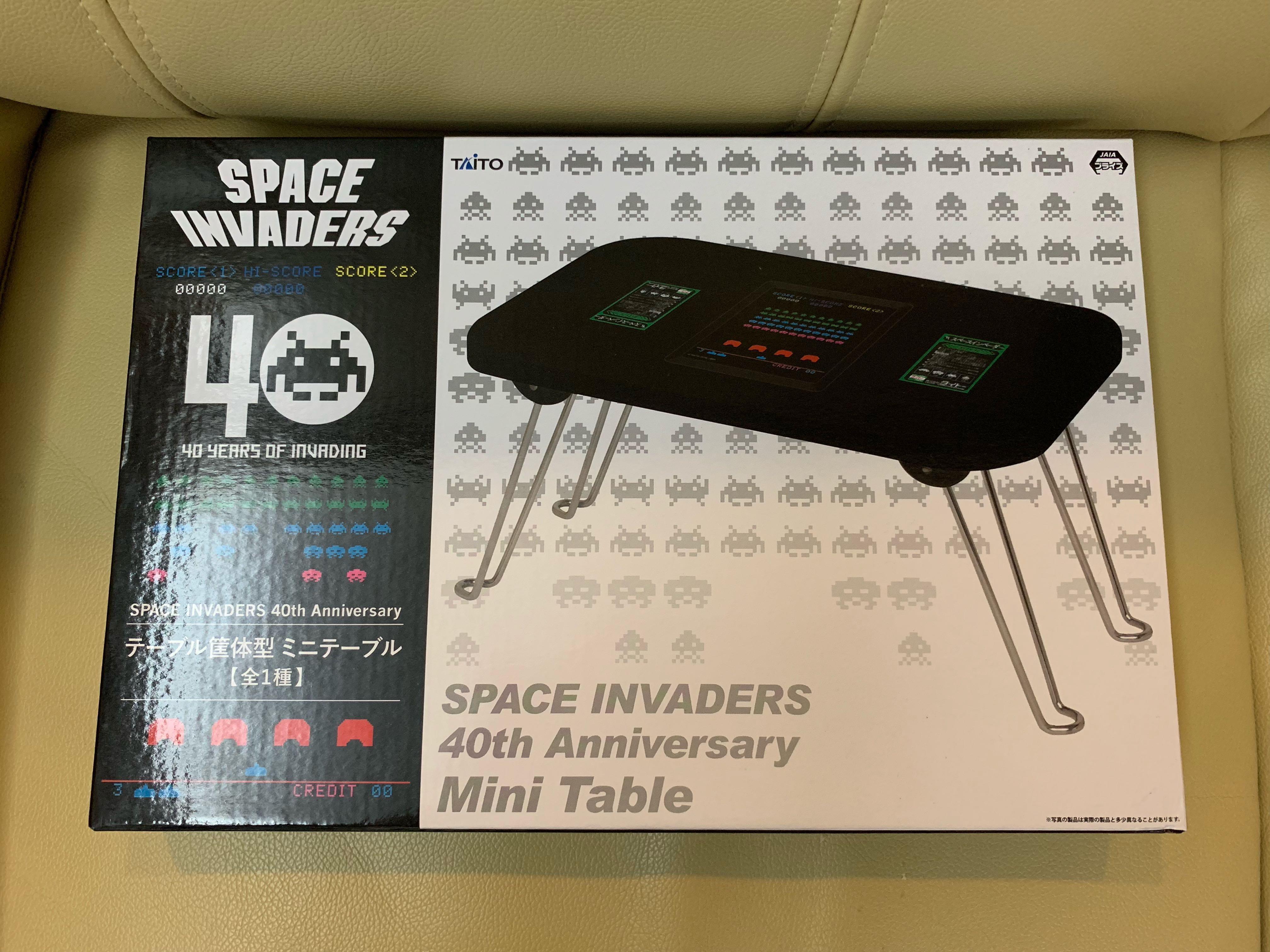 Taito Japan Space Invaders 40th anniversary mini-table 小桌子