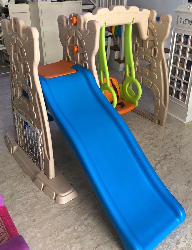 Toys R Us Slide and Swing Set, Hobbies & Toys, Toys & Games on Carousell