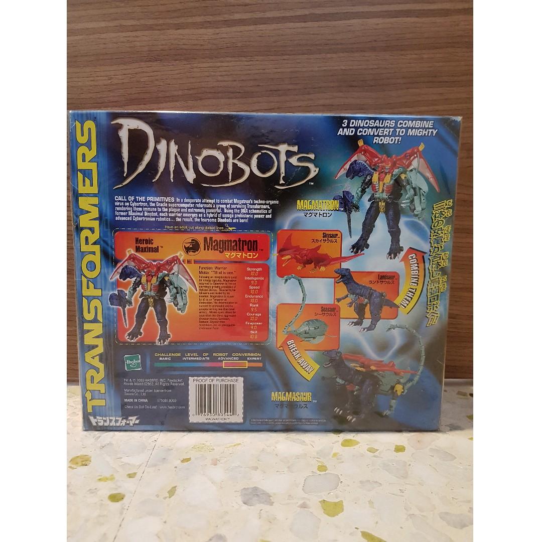 Transformers Beast Wars Magmatron Convoy Prime Decepticon Masterpiece ...