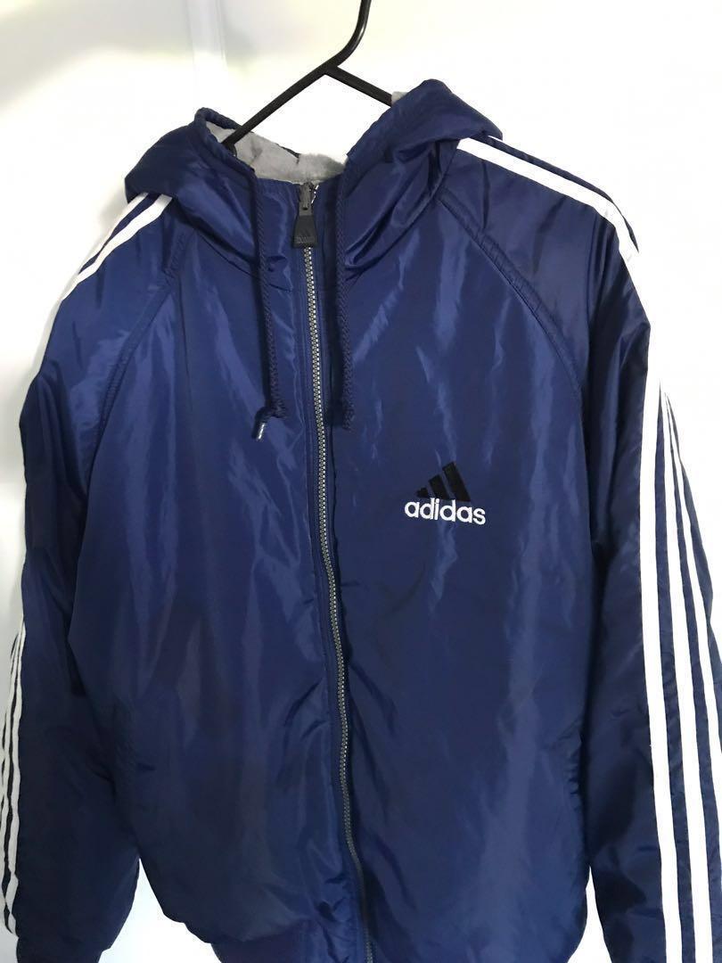 vintage adidas reversible jacket