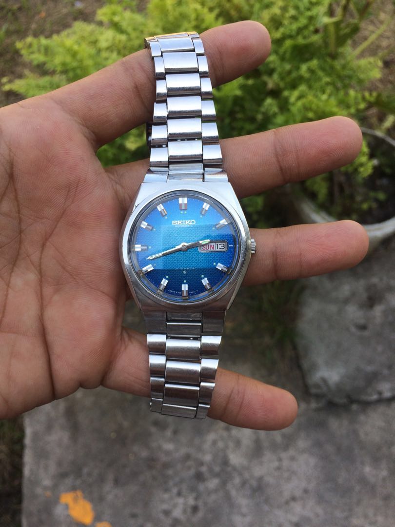 Vintage Seiko 6309 8040 Watch Gents Stell Day Date Watcg 99P Start