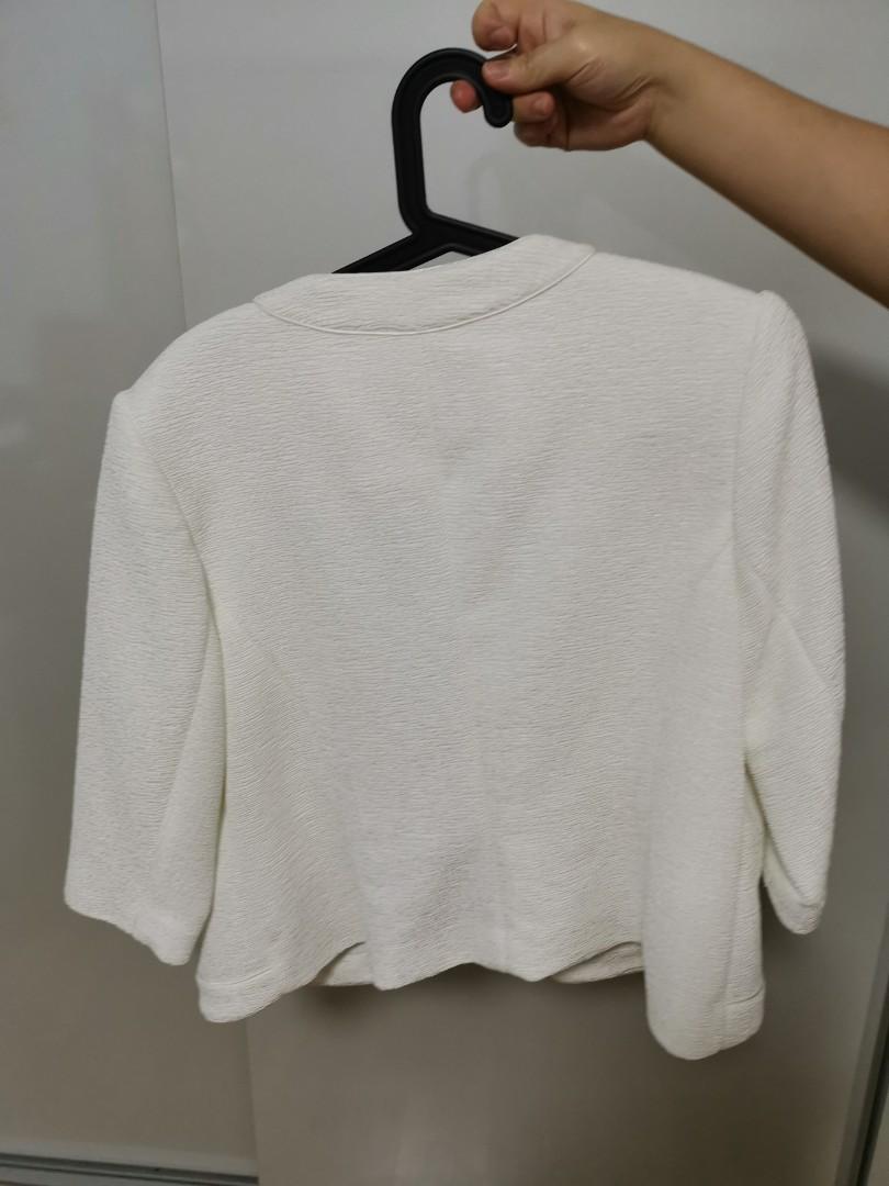 White jacket hotsell size 18