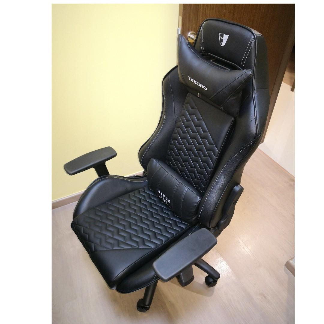 Wts Used Tesoro Gaming Chair In Tip Top Condition Furniture