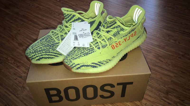 yeezy boost 350 v2 semi frozen yellow review